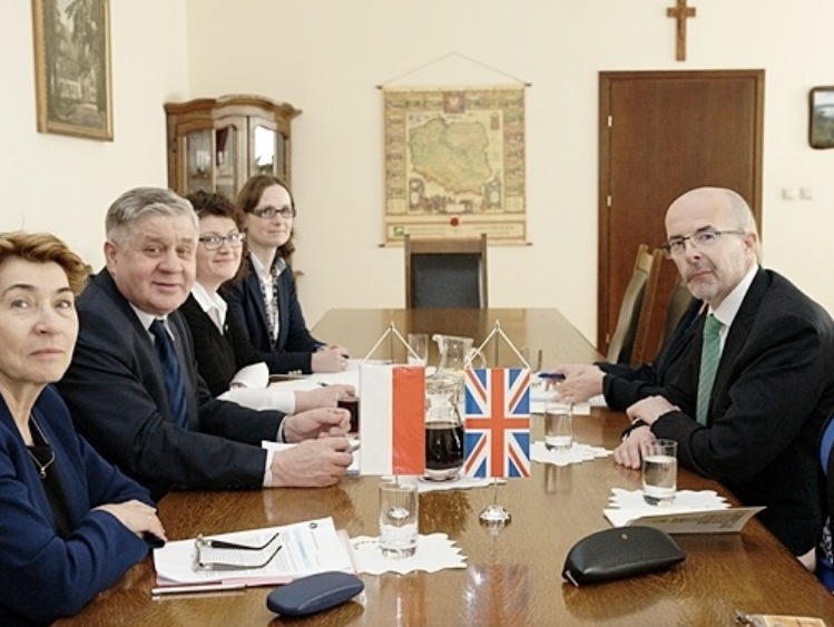 Spotkanie z Ambasadorem Wielkiej Brytanii
